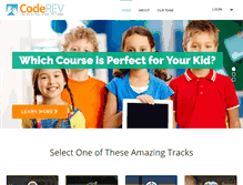 Tablet Screenshot of kidslovecode.com